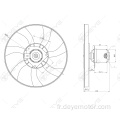 Ventilateur radiateur condenseur pour REANULT LAGUNA MEGANE